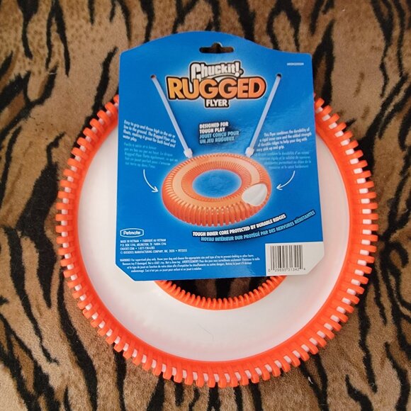 Chuckit Dog Rugged Flyer Rough Play med ea. Various colors.. - Picture 4 of 4